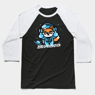 Zero G Foxes Given Baseball T-Shirt